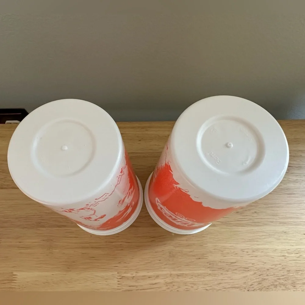 Lot of 2 2023‎ Raising Cane's Post Malone limited edition collector's 32 oz cups
